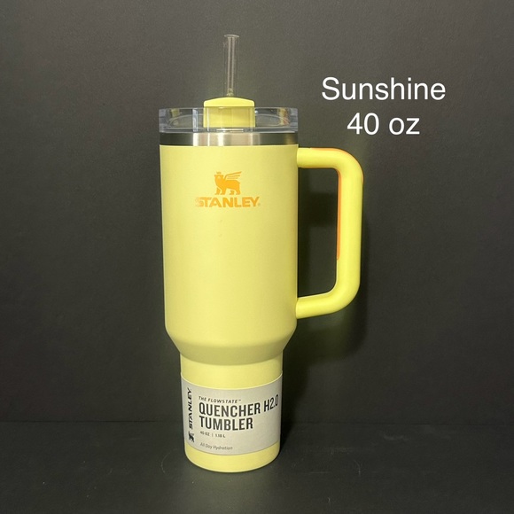 Stanley Other - Stanley 40 oz Sunshine Quencher H20 flowstate tumbler